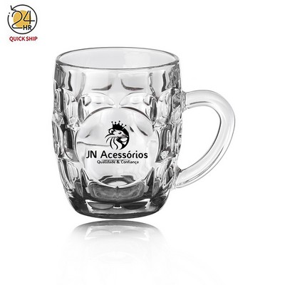 10 oz. ARC Britannia Glass Beer Mugs