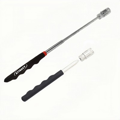 Telescopic Magnetic Stick with LED Flashlight