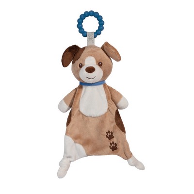 Zeke Puppy Teether Stuffed Animal