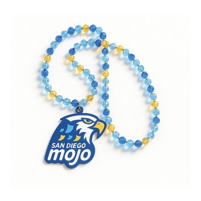 Crystal Lanyard with Medallion