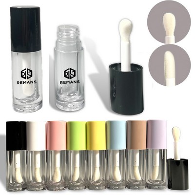 0.2oz Plastic Refillable Lip Gloss Container Tube