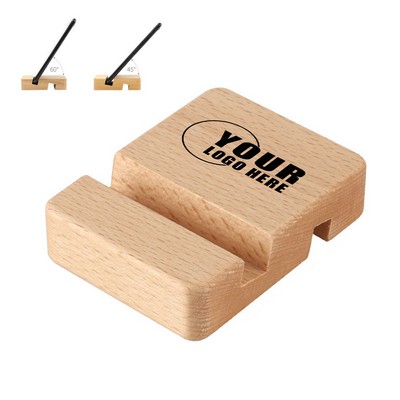Solid Wood Phone Holder