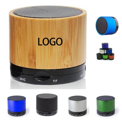 Wood Portable Wireless Speaker