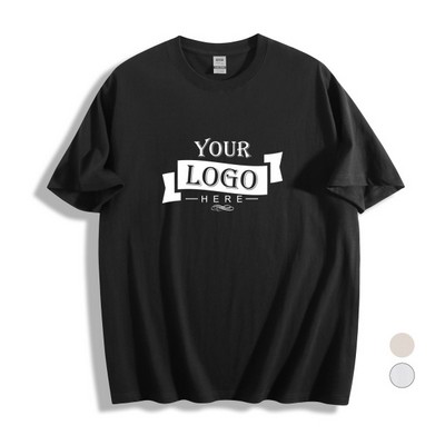 6.3 oz 100% Cotton Women's Short Sleeve T-shirt