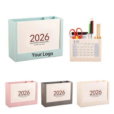 Calendar Pen Holder