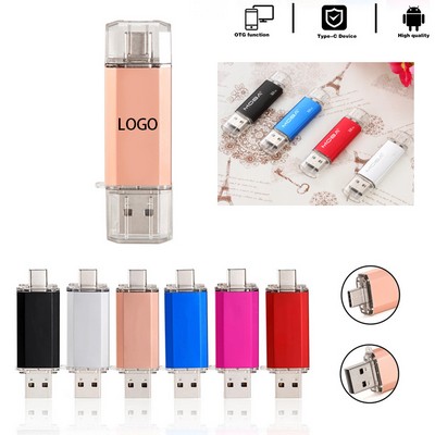Type-C and USB Dual-Use OTG Flash Drive