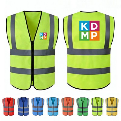 Reflective Safety Vest (Full Color Print)