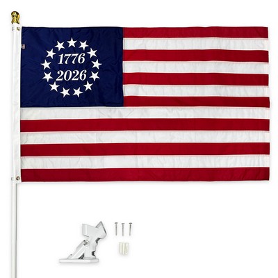 Commemorative Betsy Ross Flag Kit (3'x5')