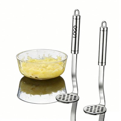 2" Classic Food Grade Stainless Steel Manual Potato Masher
