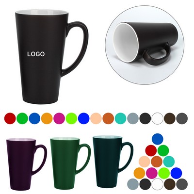 10 oz. Tazo Two-Tone Coffee Mugs with Matte Finish Cups