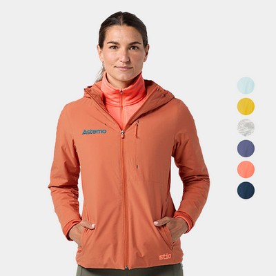 STIO® Women's Fernos Hooded Jacket with Active insulation