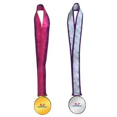 Zinc Medals with Ribbon/Lanyard