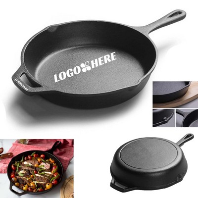 10" Cast Iron Pre-Seasoned Skillet