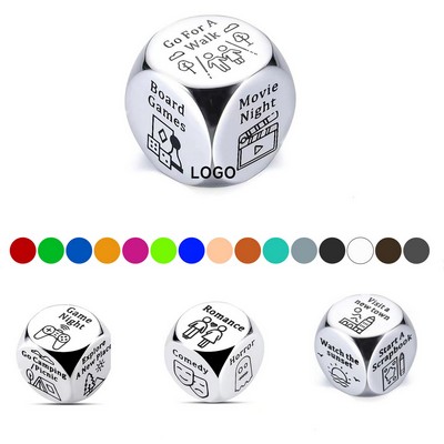 Stainless Steel Decision Making Dice