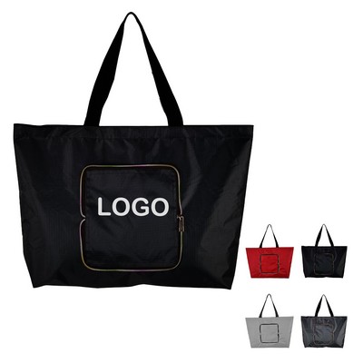 Foldable Reusable Shopping Tote