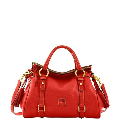 Dooney & Bourke Red Florentine Small Satchel Bag