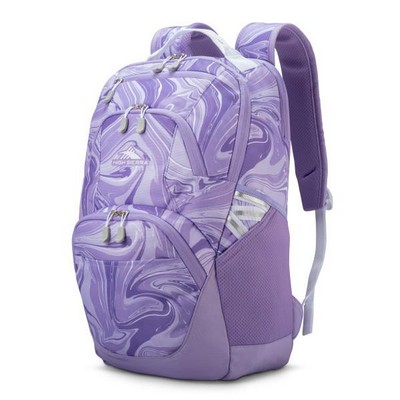 High Sierra® Marble Lavender Purple Swoop Backpack