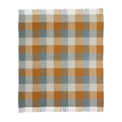 Eco Wise Washable Throw, Shale/Copper