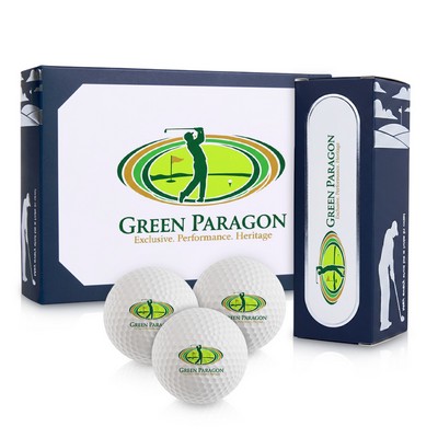 Custom Branded Golf Ball Dozen Box (12 Balls)