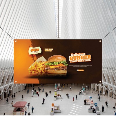 Dura-Poly Banners 2' x 4' (Double Sided)