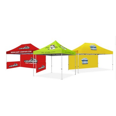 10x10 Advertising Tent with Hexagonal 40 mm aluminum structure