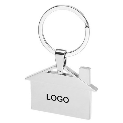 Metal House Keyrings