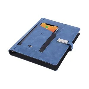 Multi Functional Wireless Power Bank Notebook