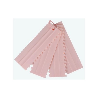 Double-sided Toothed Cream Scraper