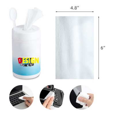 Monitor Wipes Pre-Moistened Computer Screen Wipes