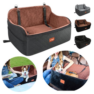 Luxury Memory Foam Dog Car Seat Bed