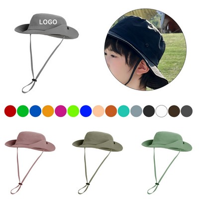 Unisex Outdoor Wide Brim Sun Hat
