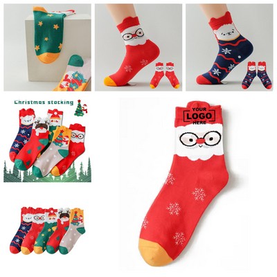 Christmas Theme Casual Socks