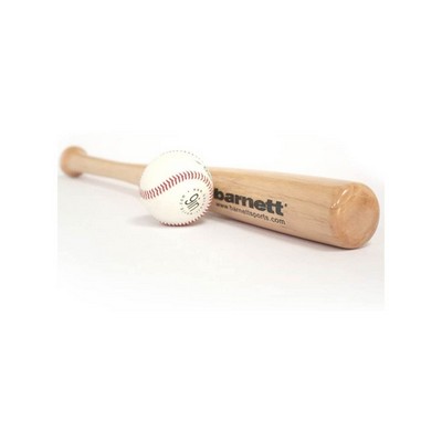 18" Natural Wood Baseball Bat