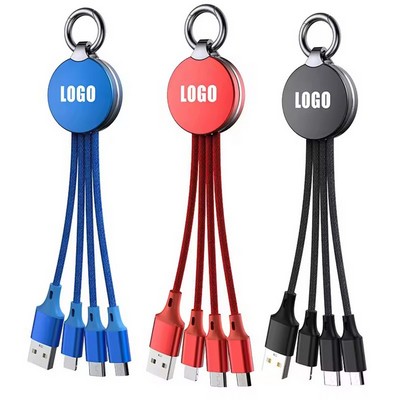 3" 1 Guitar Shaped Fast Charging Cable