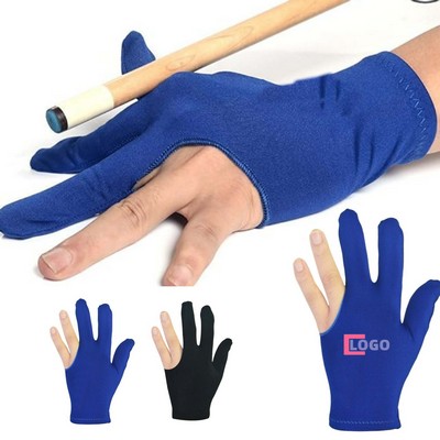 Low Minimum Billiards Gloves Customizable