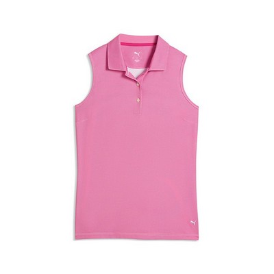 Puma Ladies Birdseye Sleeveless Polo
