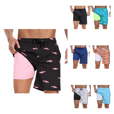 2" 1 Mens Swim Trunks