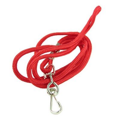 Stock Round Nylon Lanyard w/Snap Hook (38")