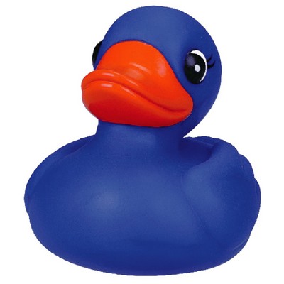 Rubber Blue Duck Toy
