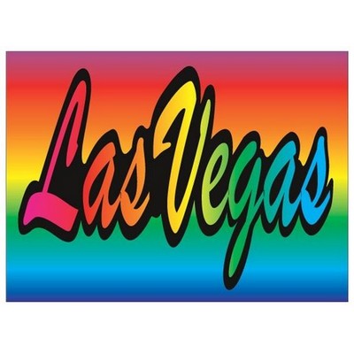 Las Vegas Metal Photo Magnet (2 1/2"x3 1/2")
