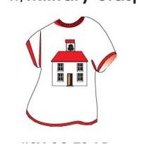 School House T-Shirt Lapel Pin