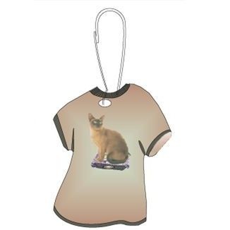 European Burmese Cat T-Shirt Zipper Pull
