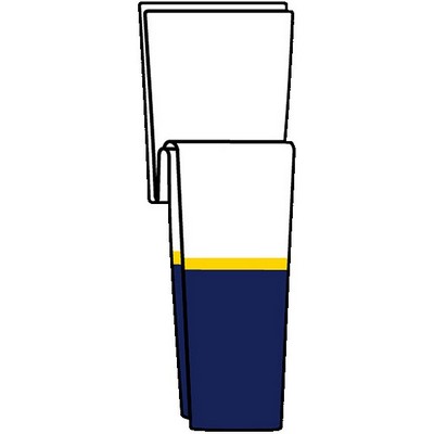 Nashville Pro Series White & Blue Home Socks w/Gold Stripe