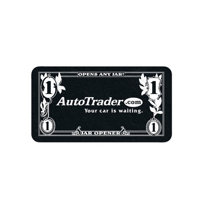 6" Jumbo/King Dollar Bill Recycled Rubber Jar Opener