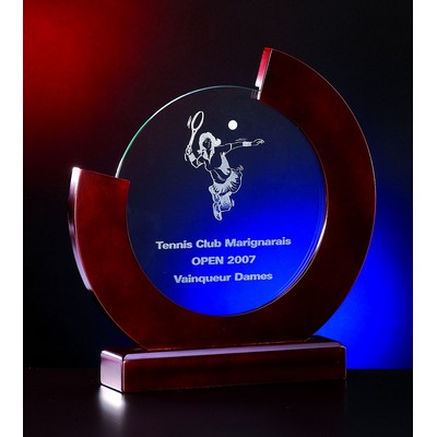 Rosewood and Glass Circle Award