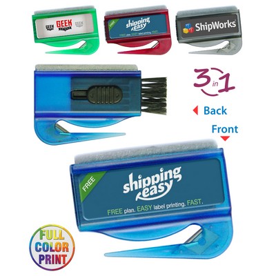 Union Printed - Letter Opener with Computer Brush & Screen - Full Color Print