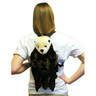 Custom Plush Otter Backpack