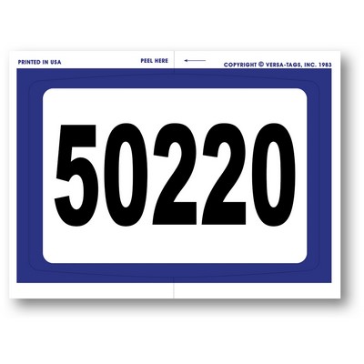 Kleer-Bak™ Dealer Add-On Window Sticker w/Border and Numbered
