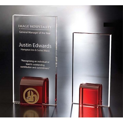 Residenz Optic Crystal Award (5½"x 11")