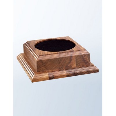 American Walnut Wood Base (7"x 2½")